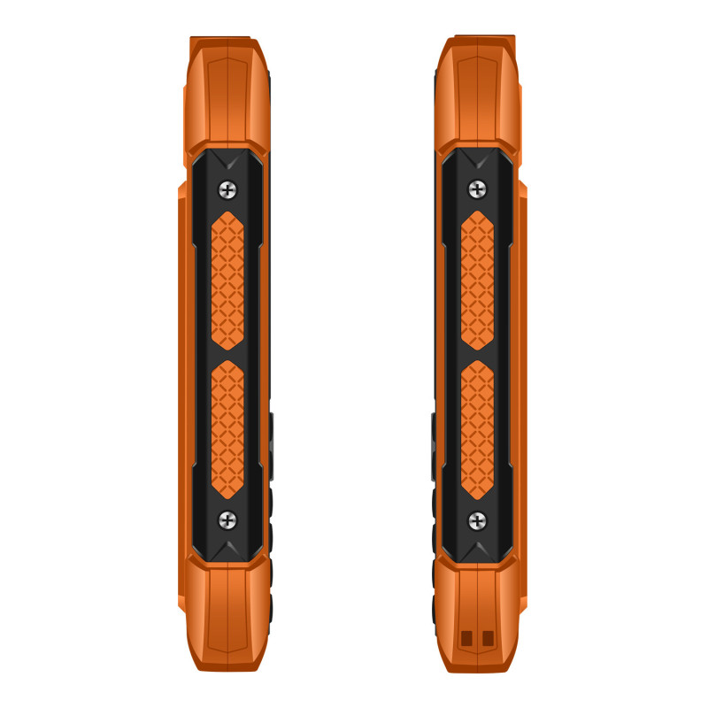 EVOLVEO StrongPhone H1, vodotesný odolný Dual SIM telefón, oranžová