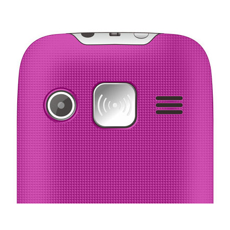 EVOLVEO EasyPhone XR, mobilný telefón pre seniorov s nabíjacím stojanom, ružový