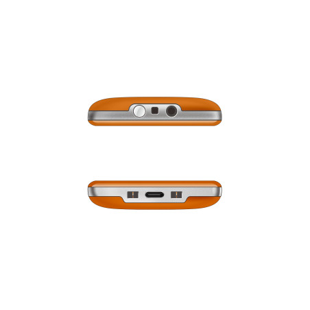 EVOLVEO EasyPhone XR, mobilný telefón pre seniorov s nabíjacím stojanom, oranžový
