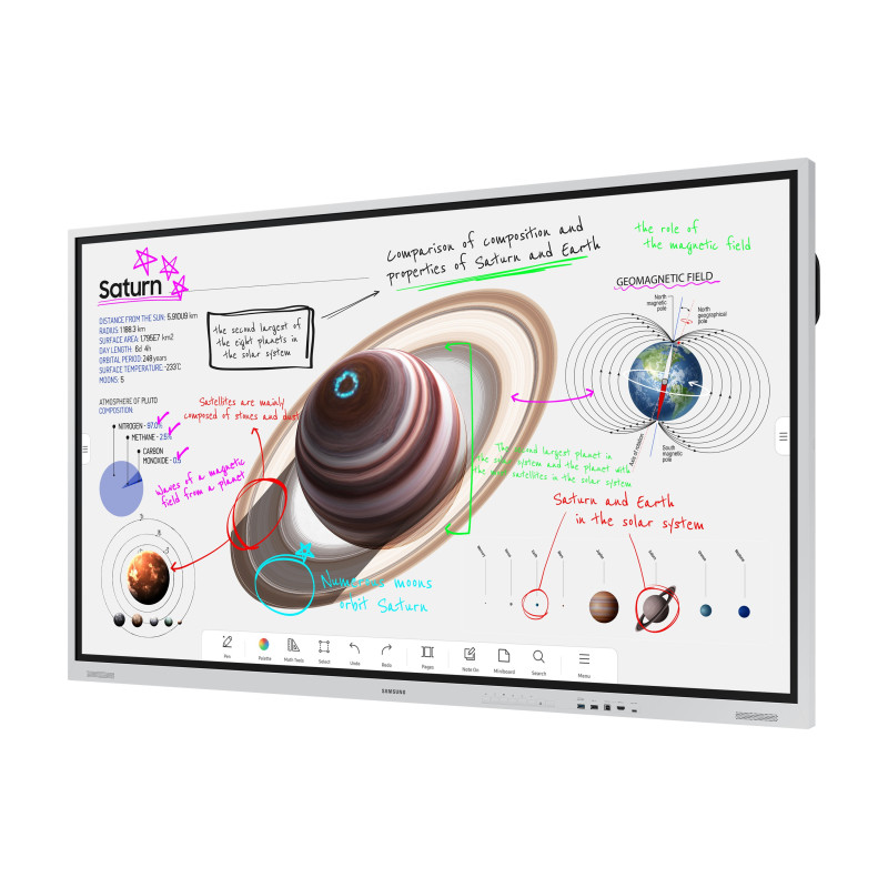 75" LED Samsung WM75B-Flip Pro, UHD, 350cd, 16/7