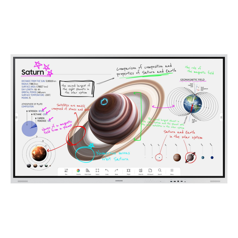 75" LED Samsung WM75B-Flip Pro, UHD, 350cd, 16/7
