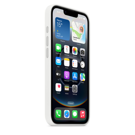 iPhone 16e Silicone Case - White