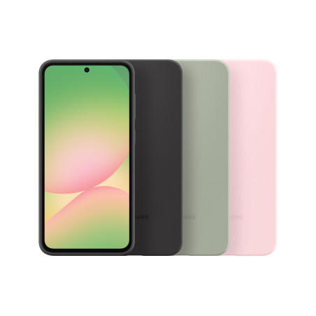 Samsung Silikónový zadný kryt pre Galaxy A56 Black