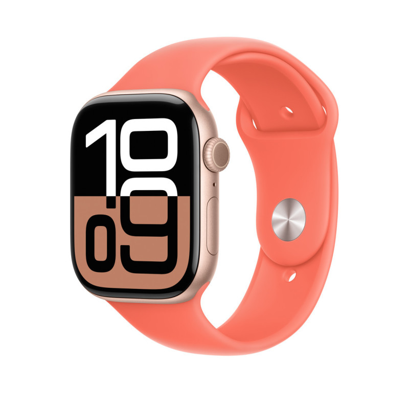 Watch Acc/46/Tangerine Šport Band - S/M