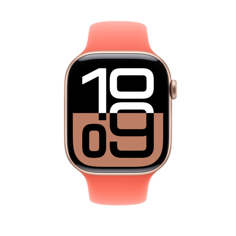 Watch Acc/46/Tangerine Šport Band - S/M