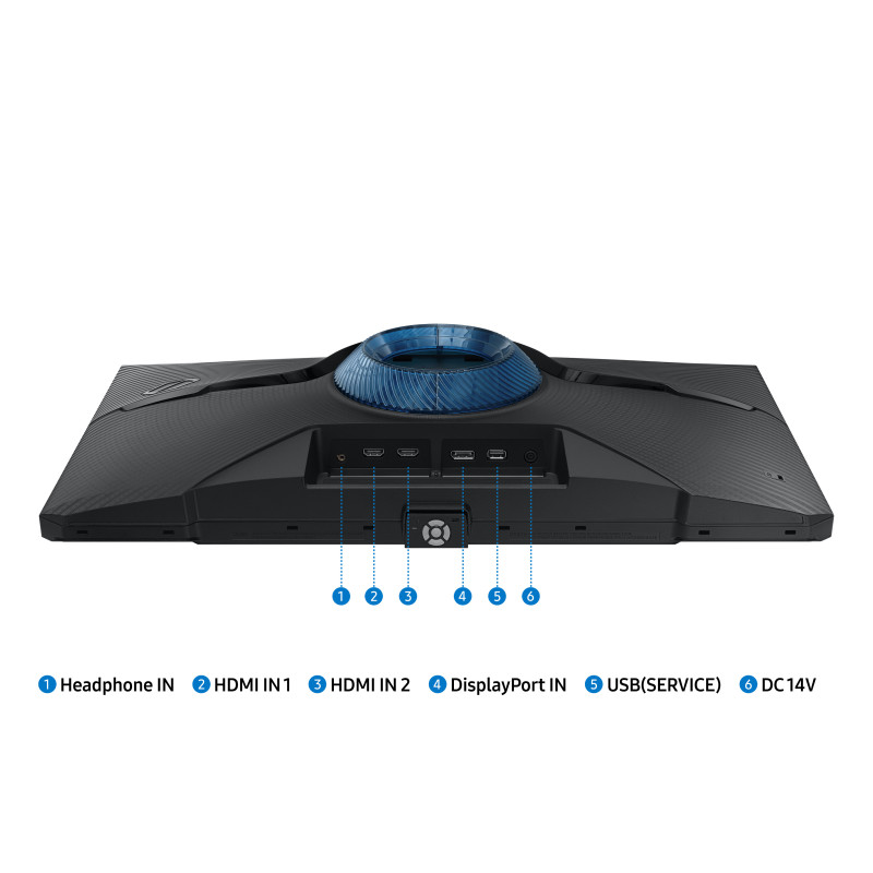 Samsung Odyssey/G40B/25"/IPS/FHD/240Hz/1ms/Black/2R