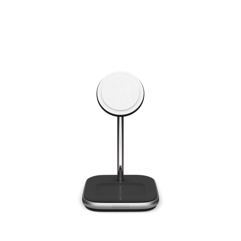 Epico 2in1 MagSafe Wireless Charger - čierna