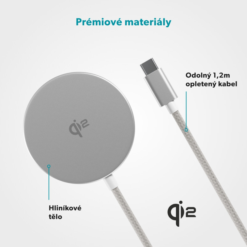 Epico UltraBase Qi2 Mag+ bezdrôtová nabíjačka EO50