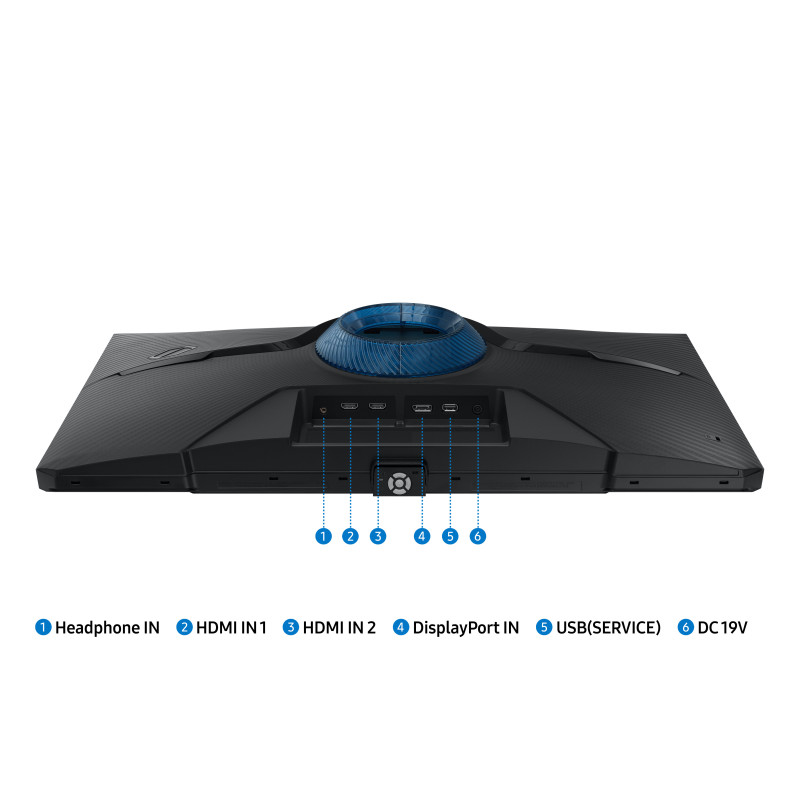 Samsung Odyssey/G40B/27"/IPS/FHD/240Hz/1ms/Black/2R