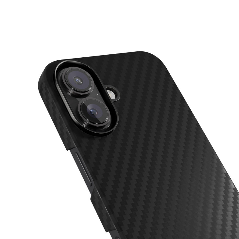 Epico Mag+ Carbon kryt pre iPhone 16 - čierny