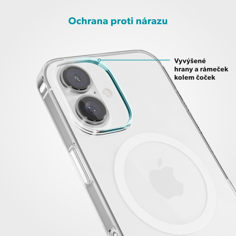 Epico Mag+ Hero kryt iPhone 16 Plus - transparentný