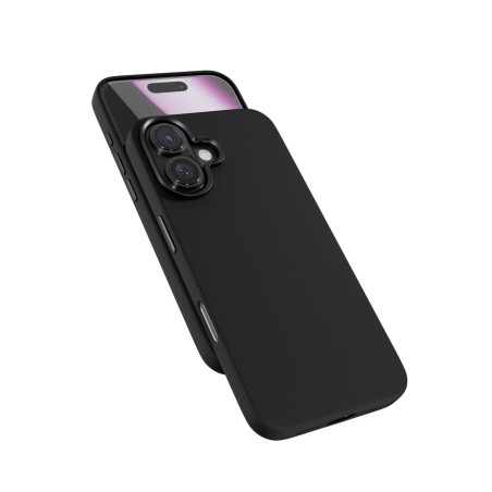 Epico Mag+ Silicone Pro kryt iPhone 16 - čierny