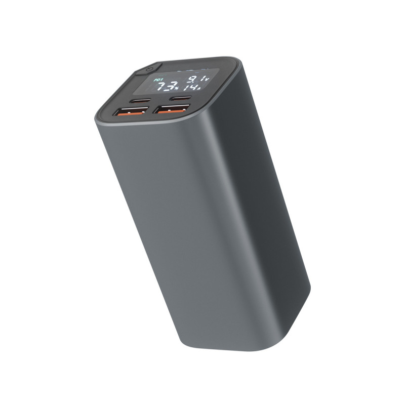Epico Alu Power Bank PD 100W - 20 000mAh - šedá