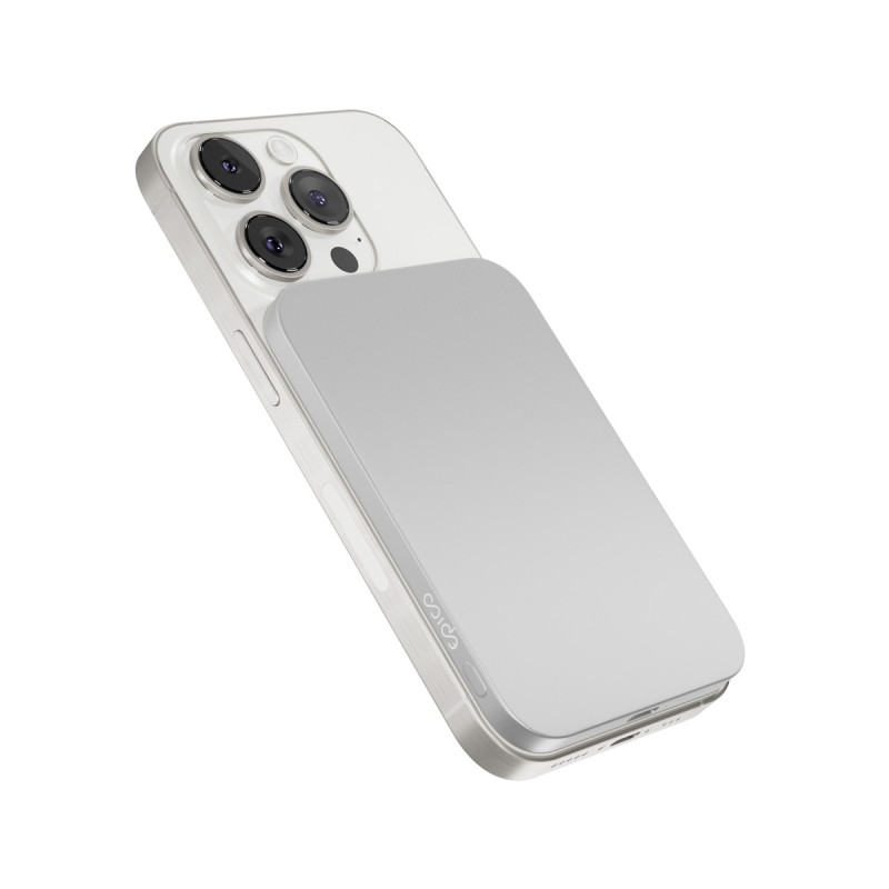 Epico 3000mAh Alu Mag+ PowerBanka EM31 - strieborná