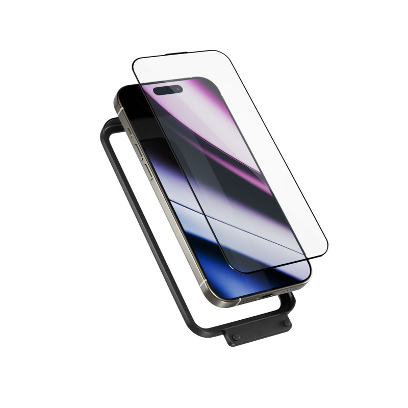 Epico Hero 3D sklo iPhone 16 Pro - s aplikátorom