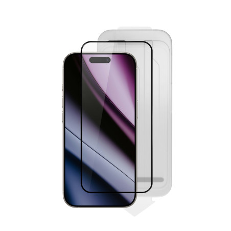Epico 3D sklo s aplik. - 2ks pre iPhone 15/16 Plus