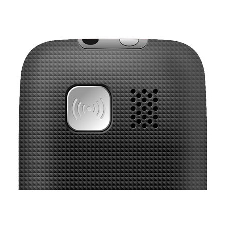 EVOLVEO EasyPhone, mobilný telefón pre seniorov s nabíjacím stojanom, čierna