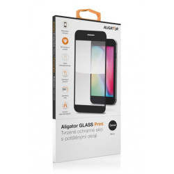 Aligator ochranné sklo PRINT Samsung Galaxy S24 FE 5G čierna