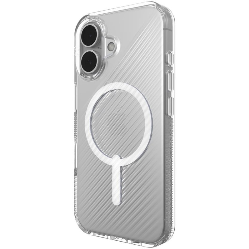 ZAGG kryt Luxe Snap Apple iPhone 16 Plus Priehľadný