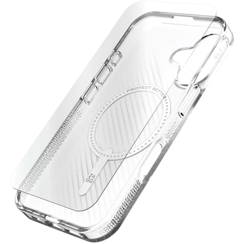ZAGG Bundle Luxe SNAP PCR sklo 360 Apple iPhone 16 Priehľadný