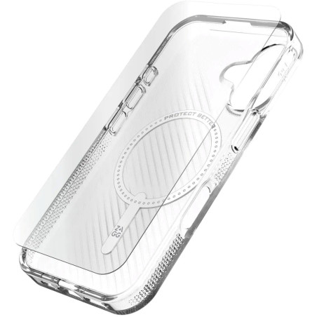 ZAGG Bundle Luxe SNAP PCR sklo 360 Apple iPhone 16 Plus Priehľadný