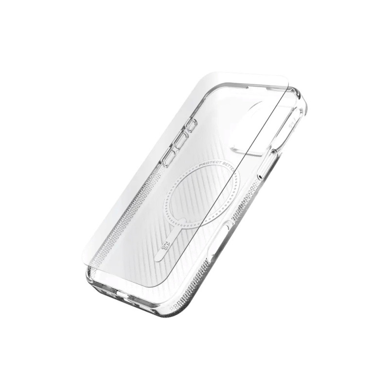 ZAGG Bundle Luxe SNAP PCR sklo 360 Apple iPhone 16 Pro Priehľadný