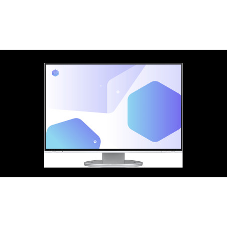 EIZO FlexScan/EV2485/24"/IPS/FHD/60Hz/5ms/White/5R