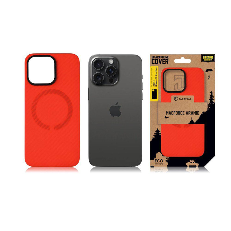 Tactical MagForce Aramid Bloody Mary Limited Edition Kryt pre Apple iPhone 15 Pro Max