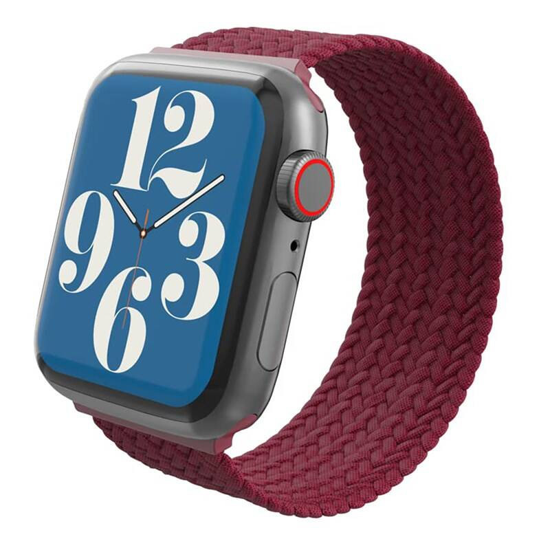 ZAGG Remienok Apple Watch 45/44/42mm MD červená