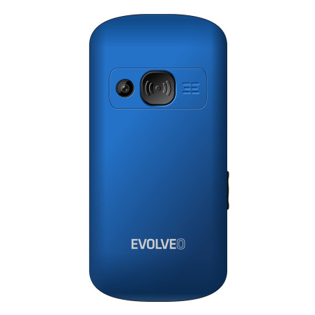 EVOLVEO EasyPhone XS, mobilný telefón pre seniorov, modrý