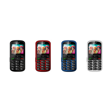 EVOLVEO EasyPhone XS, mobilný telefón pre seniorov, modrý