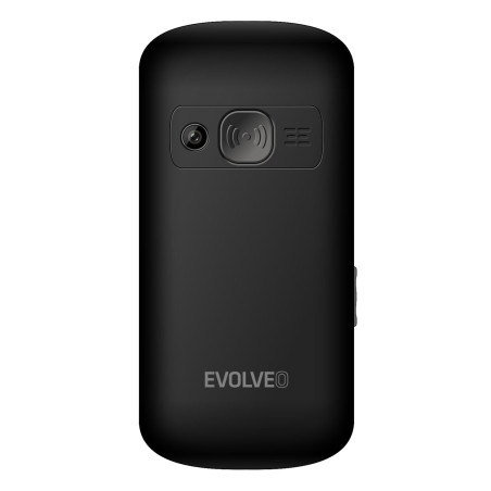 EVOLVEO EasyPhone XS, mobilný telefón pre seniorov, čierny
