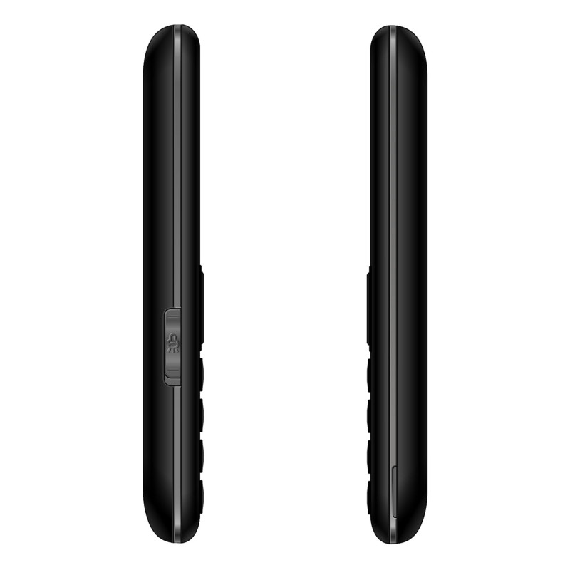 EVOLVEO EasyPhone XS, mobilný telefón pre seniorov, čierny
