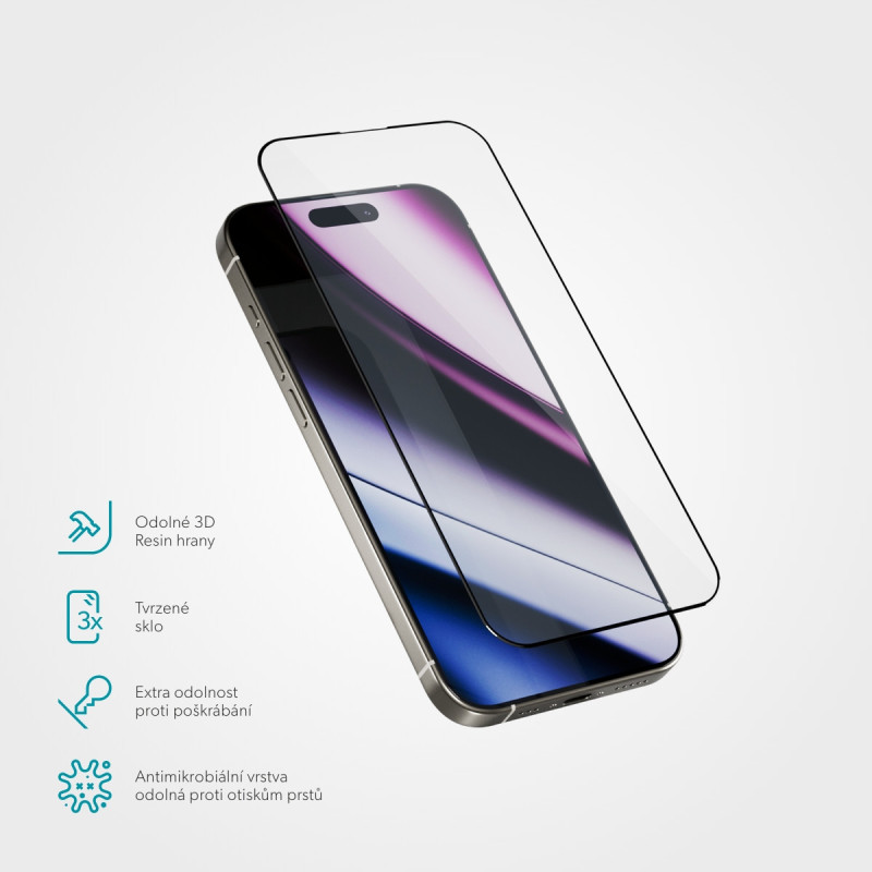 Epico ImpactBuffer Glass 3D for 13/13 Pro/14/16e