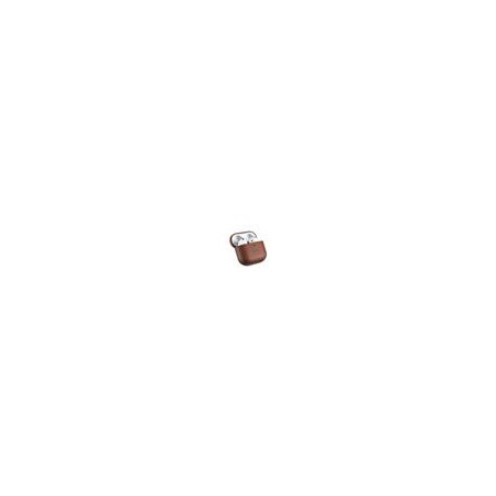 Epico kožené púzdro pre AirPods 4/4 s ANC - hnedá