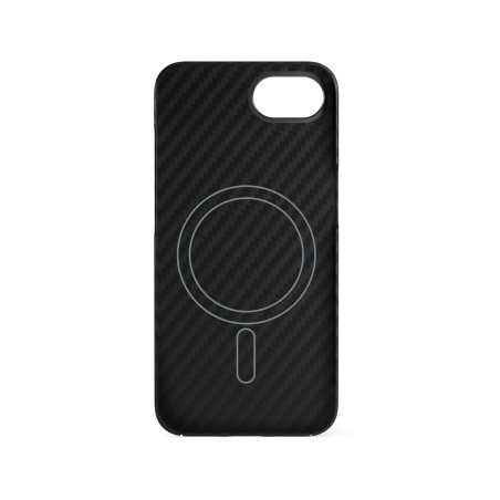 Epico Mag+ Carbon Case for iPhone 16e - čierna