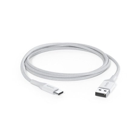 Epico Braided Cable 1,2m USB-C to USB-A - biela