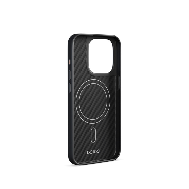 Epico Mag+ Hybrid Carbon kryt iPhone 15 Pro