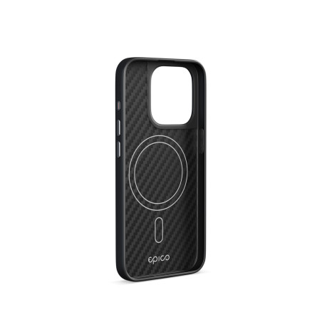 Epico Mag+ Hybrid Carbon kryt iPhone 15 Pro
