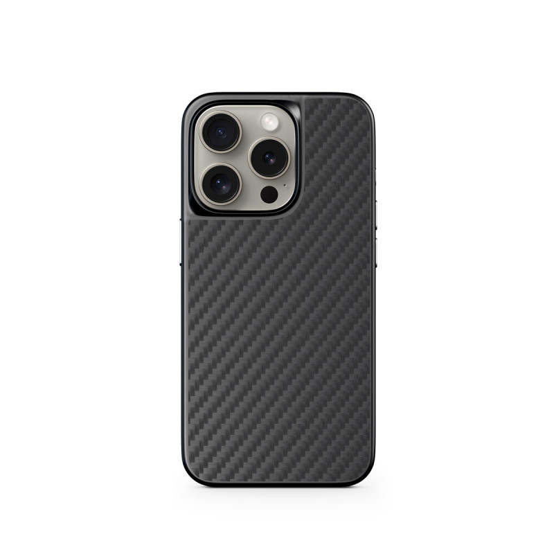 Epico Mag+ Hybrid Carbon kryt iPhone 15 Pro Max