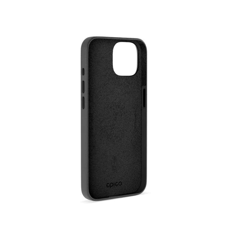 Epico Mag+ kožený kryt iPhone 15 - čierna