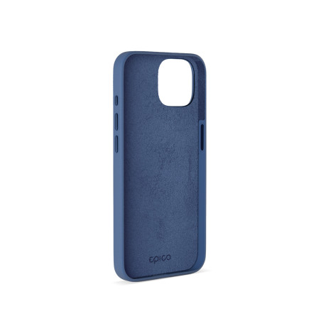 Epico Mag+ kožený kryt iPhone 15 Plus - modrá