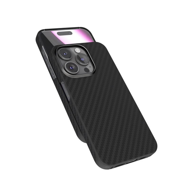 Epico Mag+ Carbon kryt pre iPhone 15 Pro Max