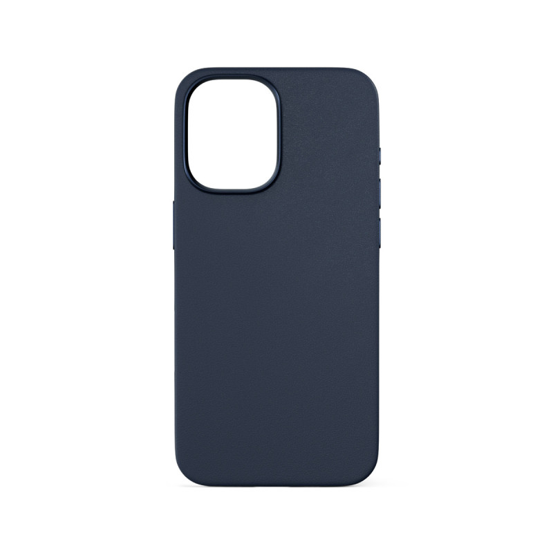 Epico Mag+ kožený kryt iPhone 16 Plus - modrá