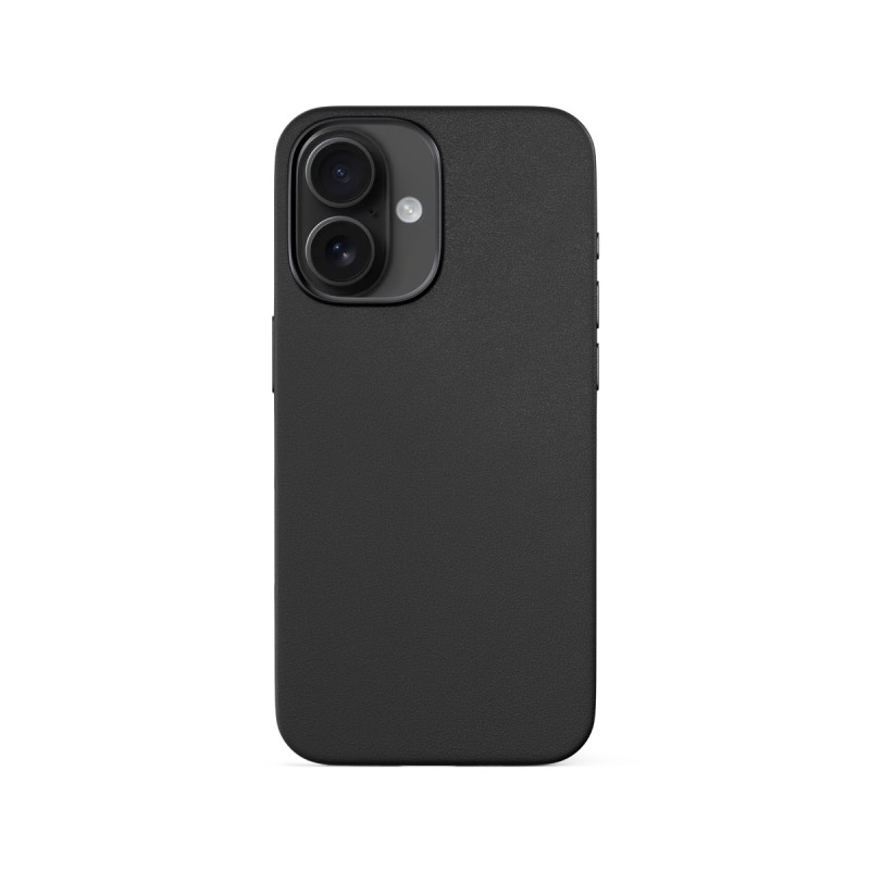Epico Mag+ kožený kryt iPhone 16 Plus - čierna