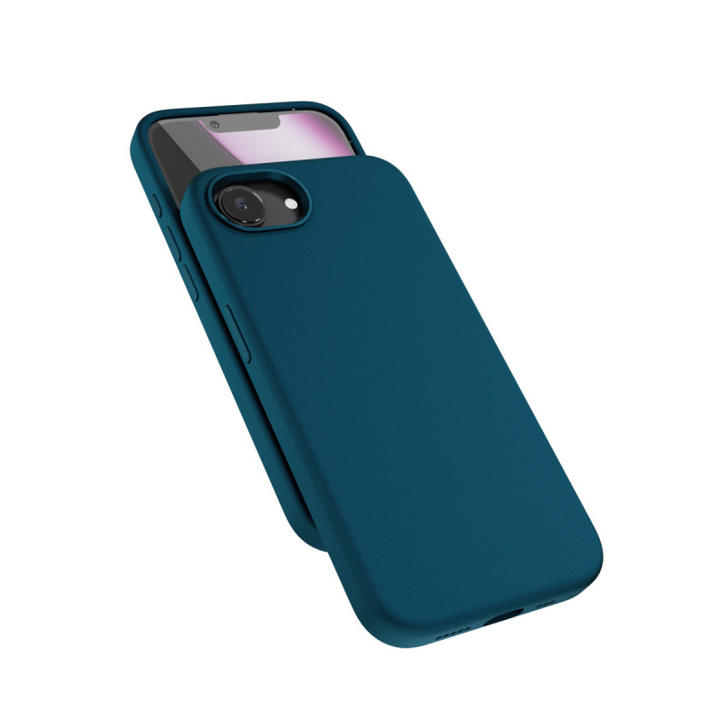 Epico Mag+ Silicone Pro kryt iPhone 16e - modrá