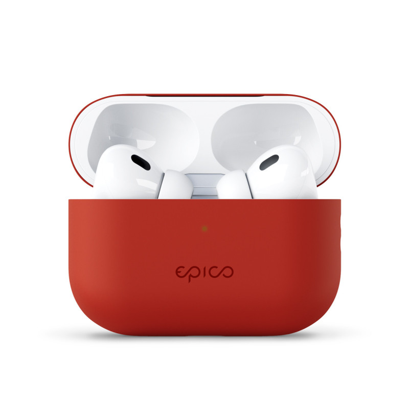 Epico Silicone Cover Airpods Pro 2 - červená