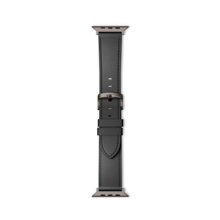 Epico Watch Strap Leather 42/44/45/46/49 - čierna