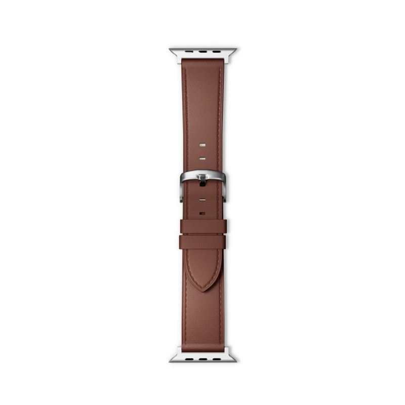 Epico Watch Strap Leather 42/44/45/46/49 - hnedá