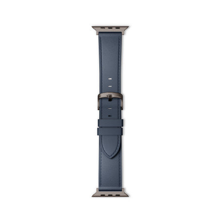 Epico Watch Strap Leather 42/44/45/46/49 - modrá